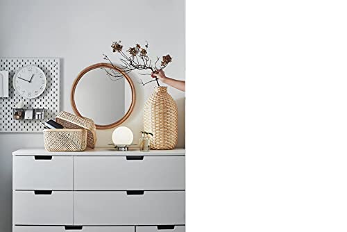 ساعة حائط ايكيا تروما - 25 سم - أبيض