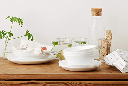 اطباق اوفتست ايكيا - 25 سم - 6 قطع - ابيض