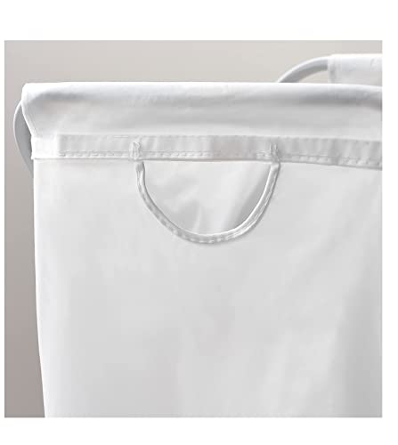 سلة غسيل جال قابلة للطي - 70 لتر - أبيض