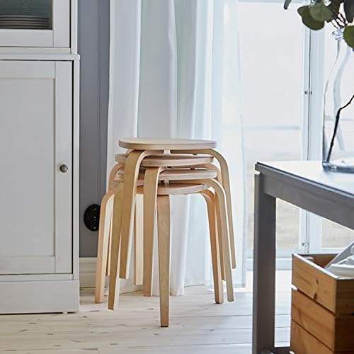 كرسي مقعد ايكيا كير فروستا خشبي - بني