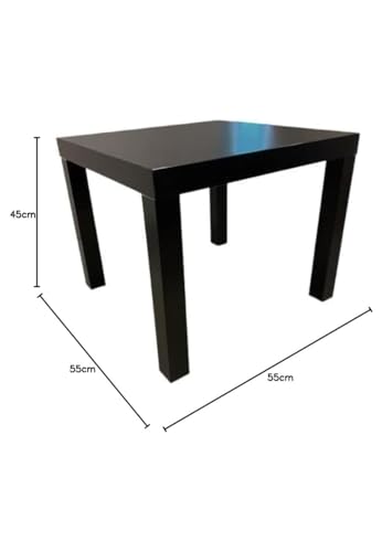 ترابيزة جانبية من ايكيا - 55 سم - أسود