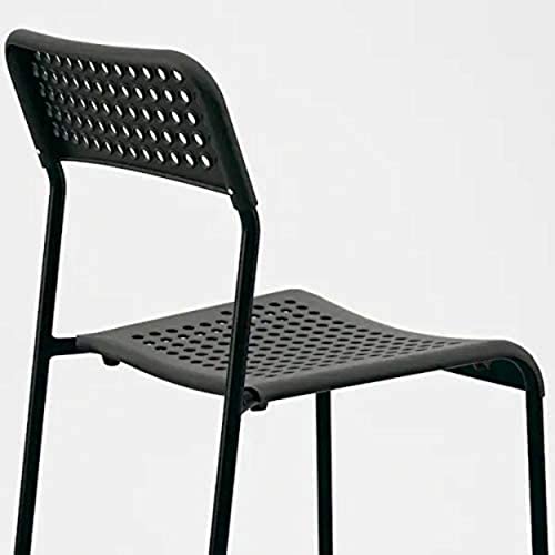 كرسي ايه دي اي من ايكيا 2 قطعة - اسود