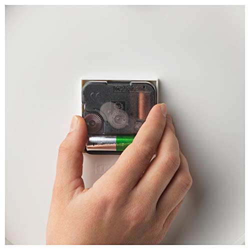 ساعة حائط ايكيا، تناظري - ابيض