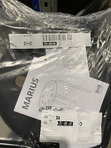 كرسي ماريوس ايكيا - 45 سم - أسود