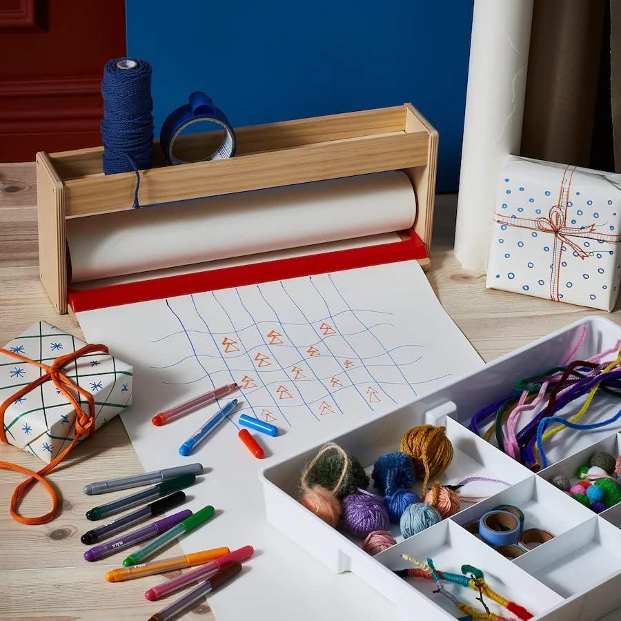 لفة ورق رسم مالا من ايكيا - 30 متر - أبيض