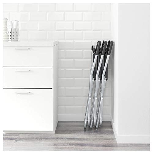 كرسي ايكيا جاندي قابل للطي - اسود