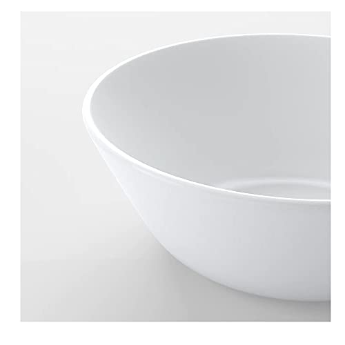 وعاء زجاج اوبال ايكيا - 15 سم - 2 قطعة - ابيض