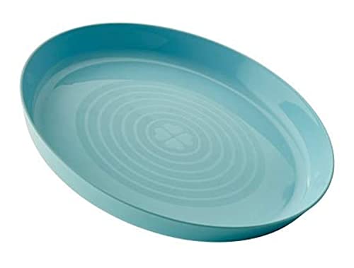 طقم أطباق بلاستيك ايكيا - 12 قطعة - متعدد الألوان