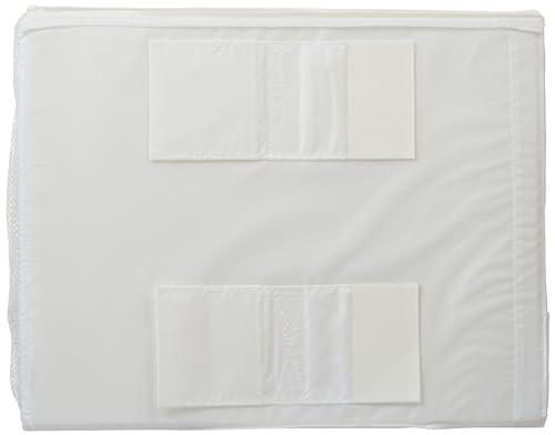 منظم ايكيا مع مساحات تخزين - ابيض