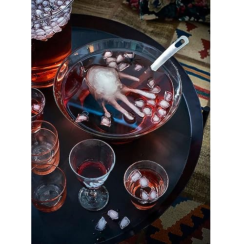 بولة تقديم زجاجية من ايكيا - 28 سم - شفاف