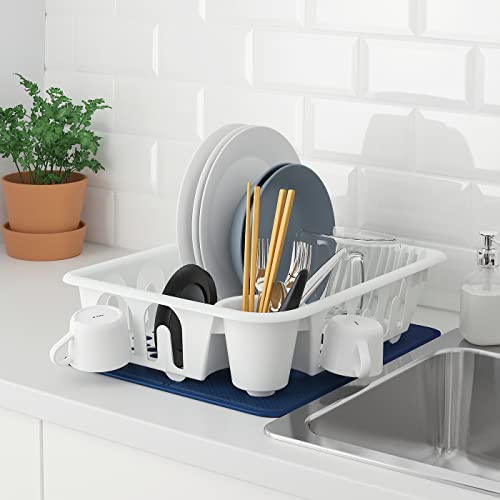 صفاية أطباق ايكيا فلوندرا - أبيض