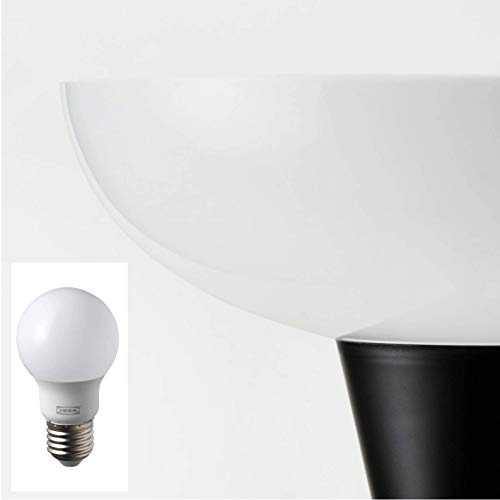 اباجورة ارضي ستيل من ايكيا - اسود