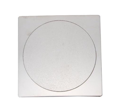 قواعد اكواب ستانلس ستيل ايكيا - 6 قطع - فضي