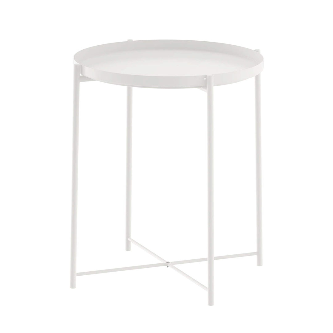 ترابيزة جانبية ايكيا جلادوم 703.378.19 - أبيض