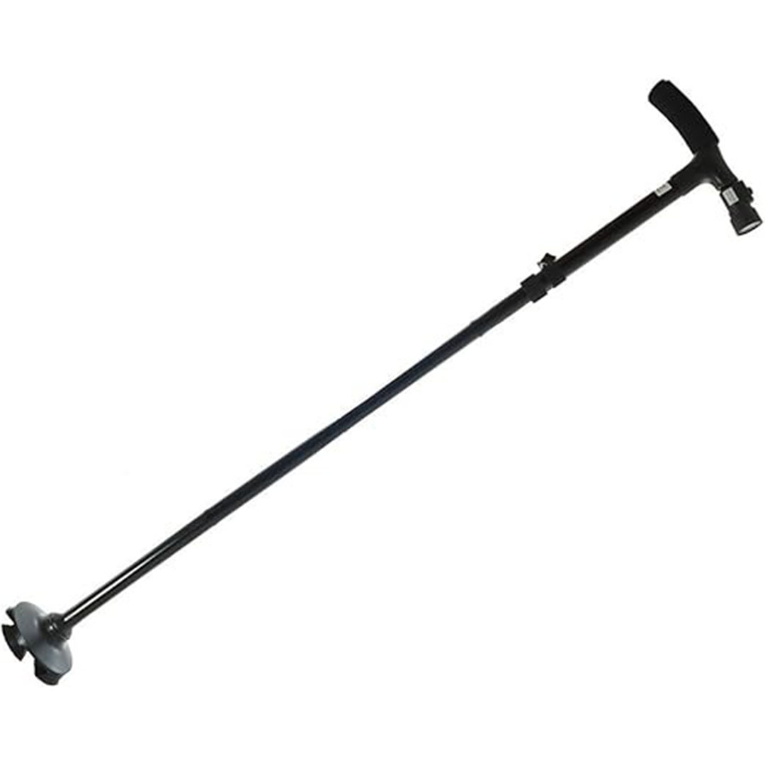 عكاز طبي قابل للتعديل - أسود