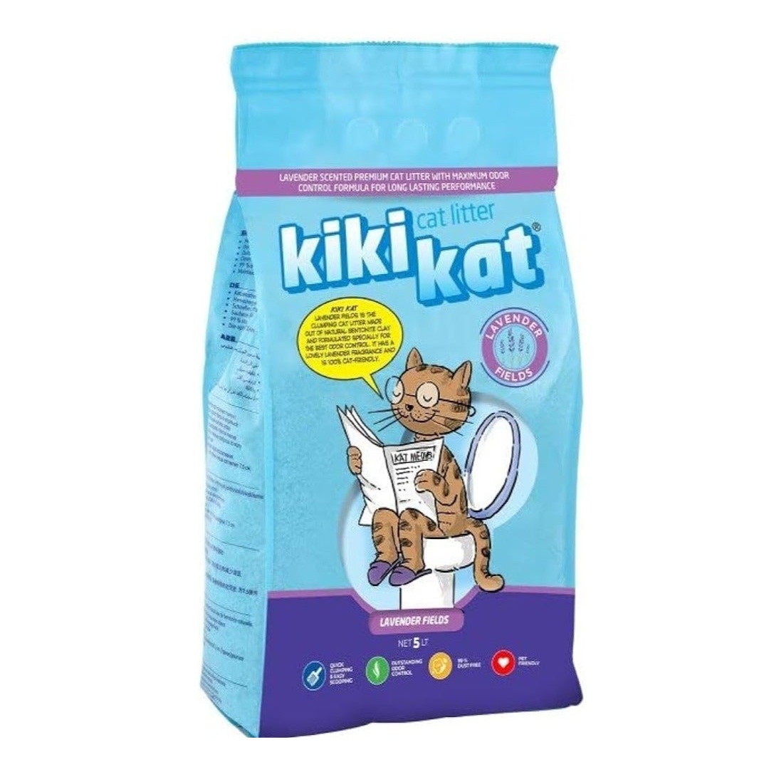 رمل قطط برائحة اللافندر - 5 لتر