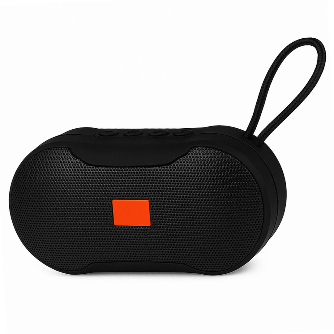 سبيكر بلوتوث متنقل هريلي - أسود - HR-218