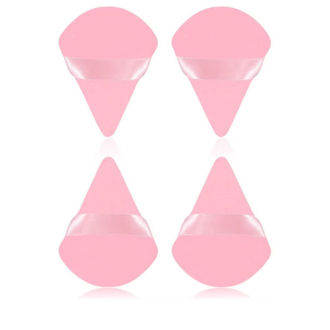 إسفنجة للبودرة السائبة وكريم الأساس - 4 قطع