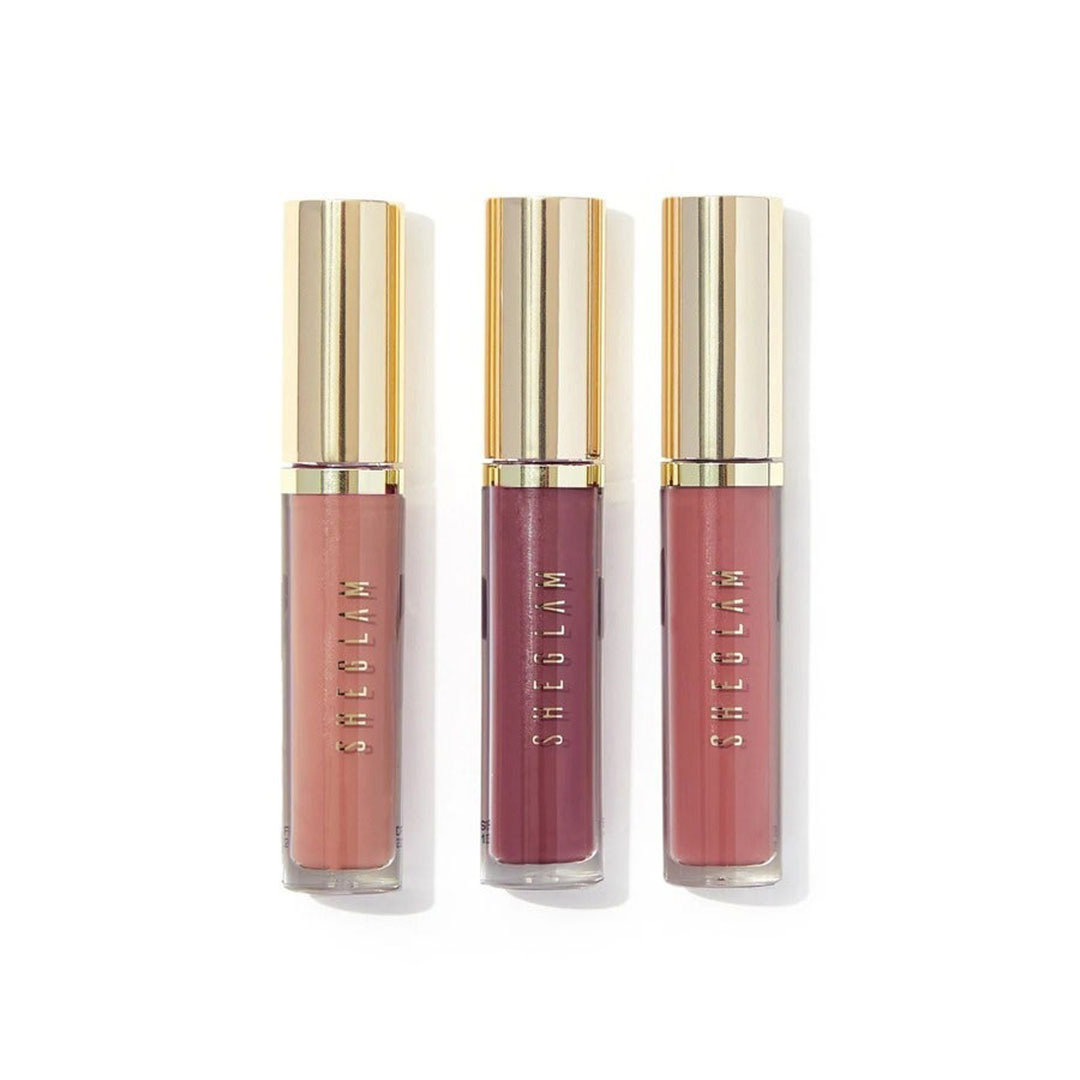 مجموعة أحمر الشفاه السائل غير اللامع شي جلام