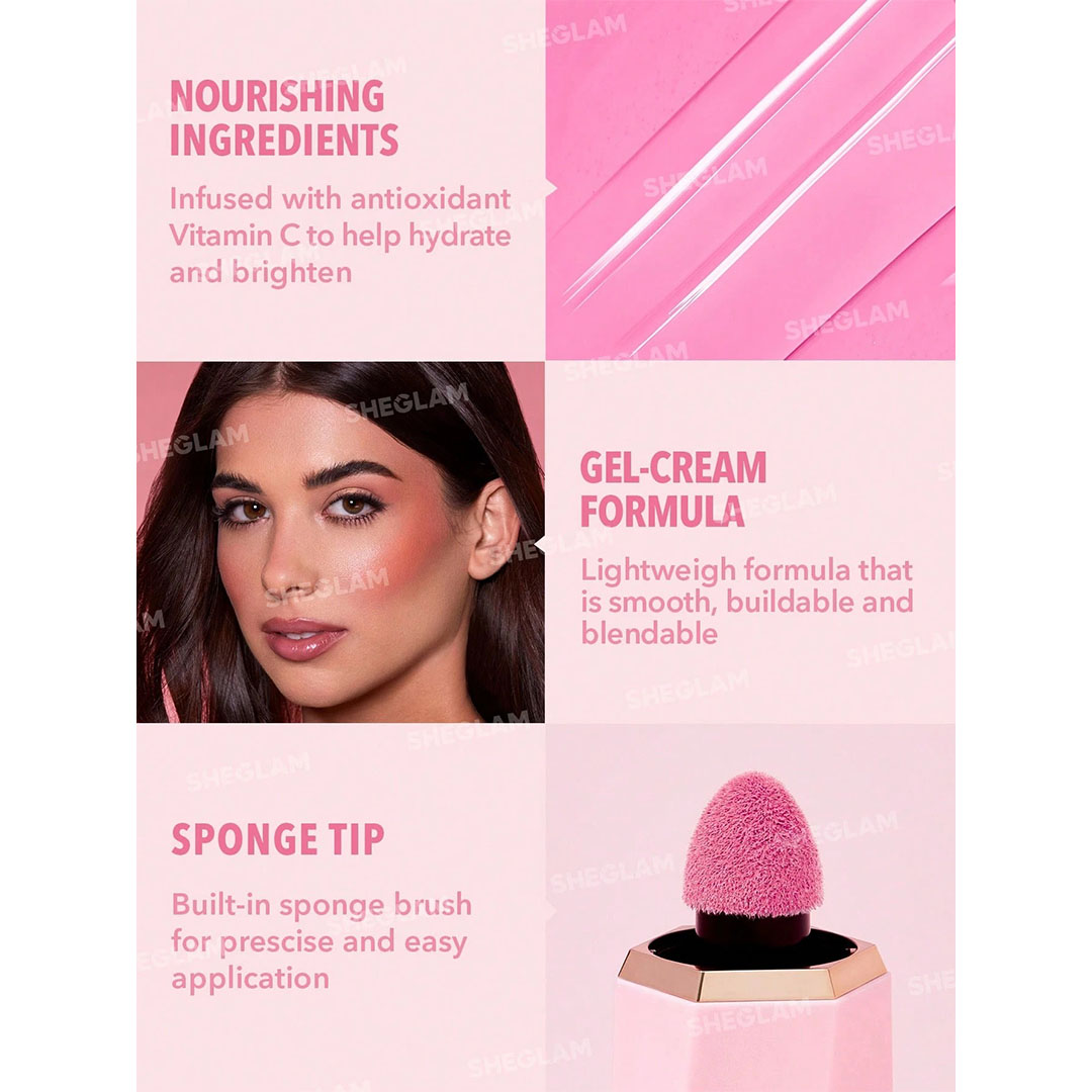 أحمر خدود سائل شي جلام - درجة أون بوينت