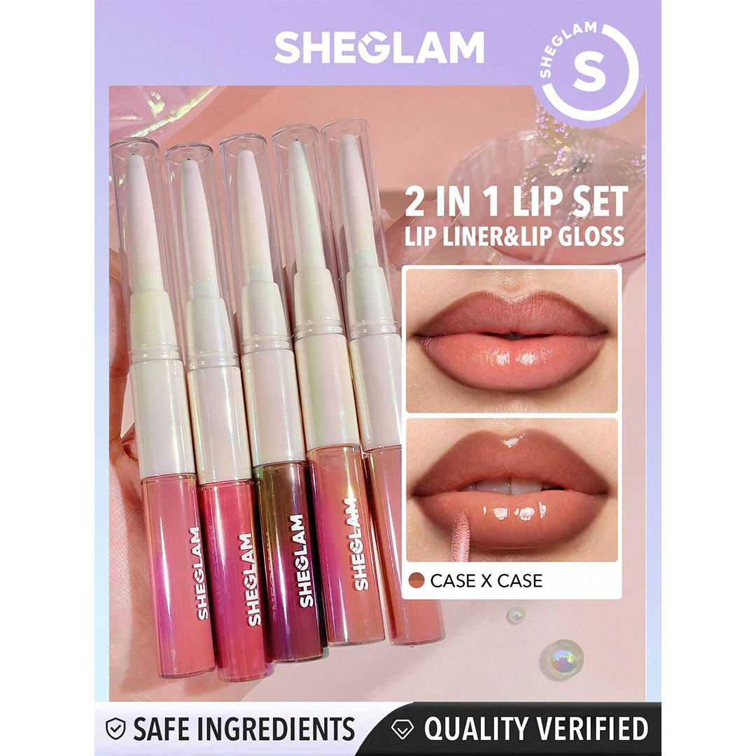 قلم تحديد الشفاه شي جلام واللمعان - درجة كيس اند كيس