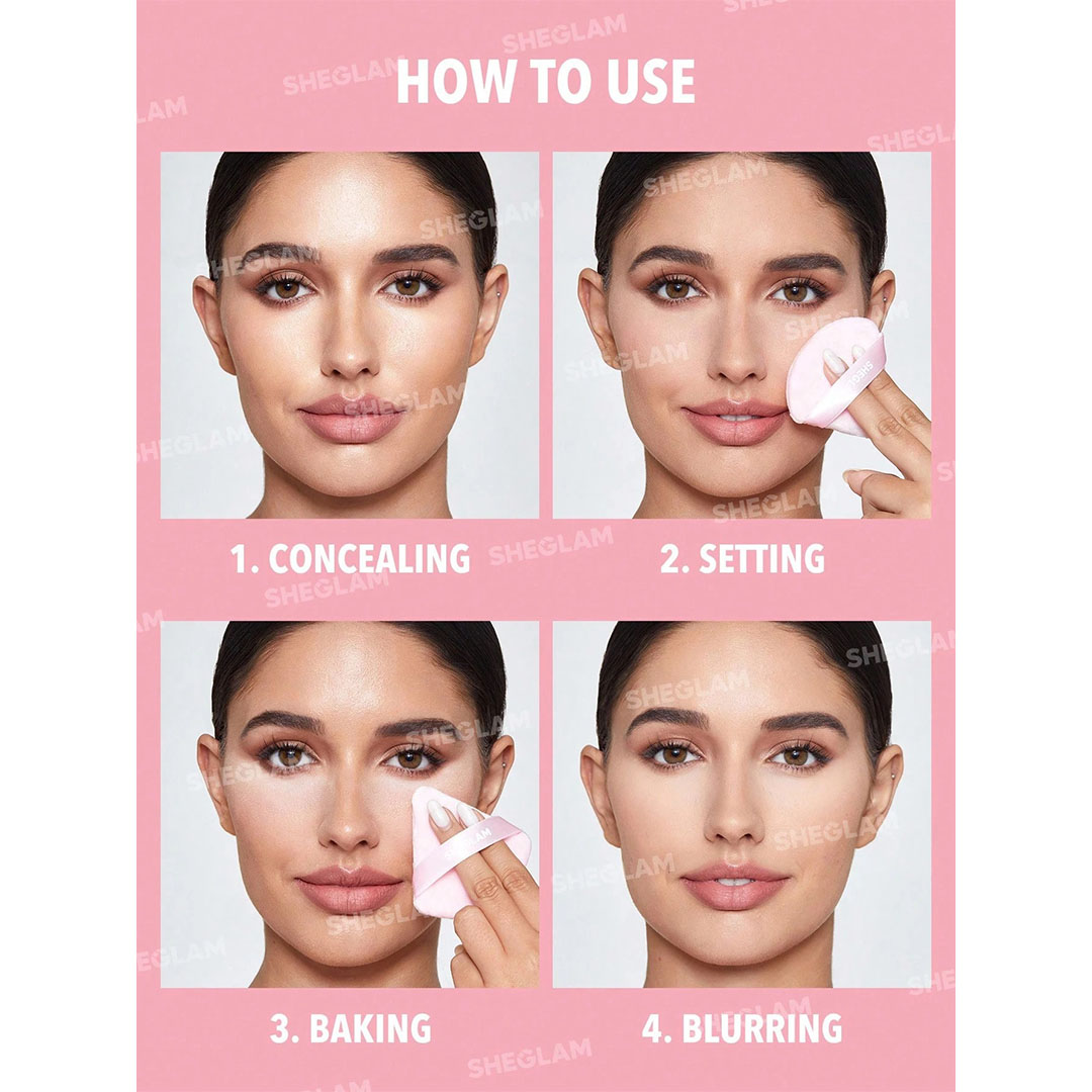 بودرة تثبيت الوجه وتحت العين  شي جلام- درجة بابلي جوم