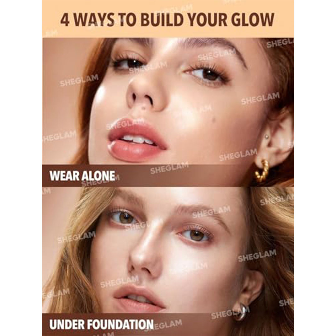 شيجلام صن بريت جلو هايلايتر - ميديم وورم ذهبي - 30 مل