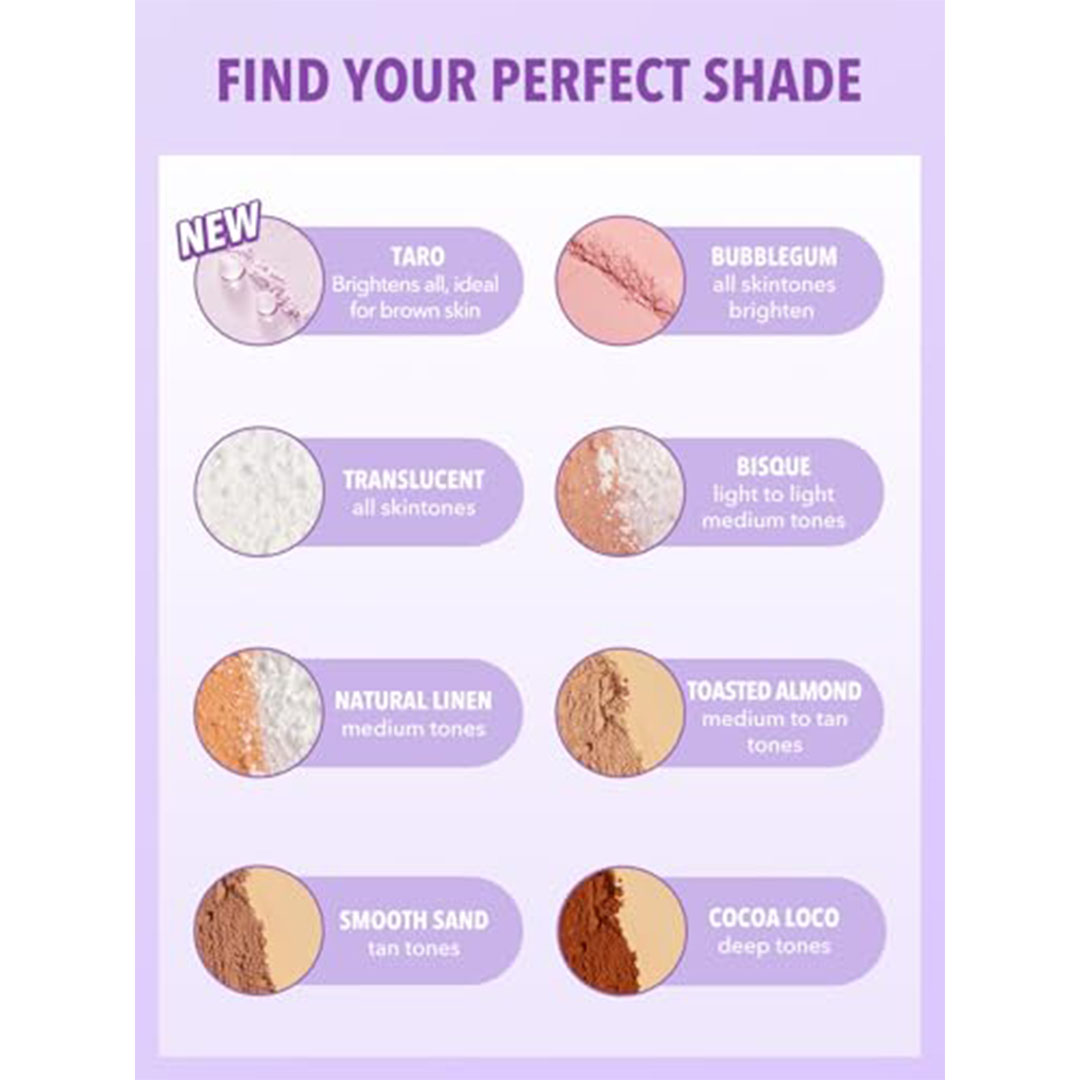 بودرة تثبيت انستا ريدي للوجه من شيجلام - تارو - 7 جرام