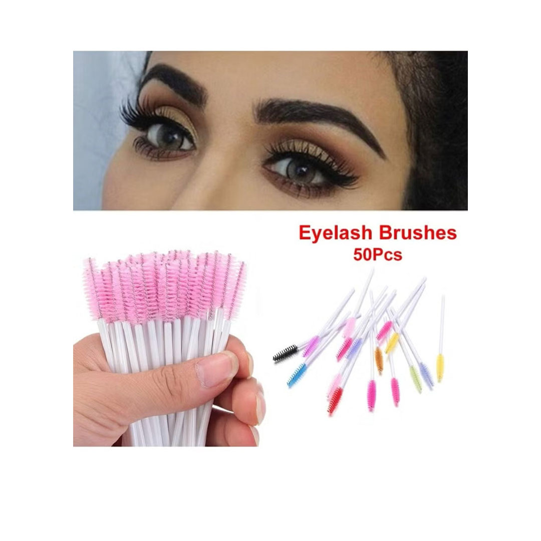 فرشاة الرموش للاستعمال مرة واحدة - 50 قطعة