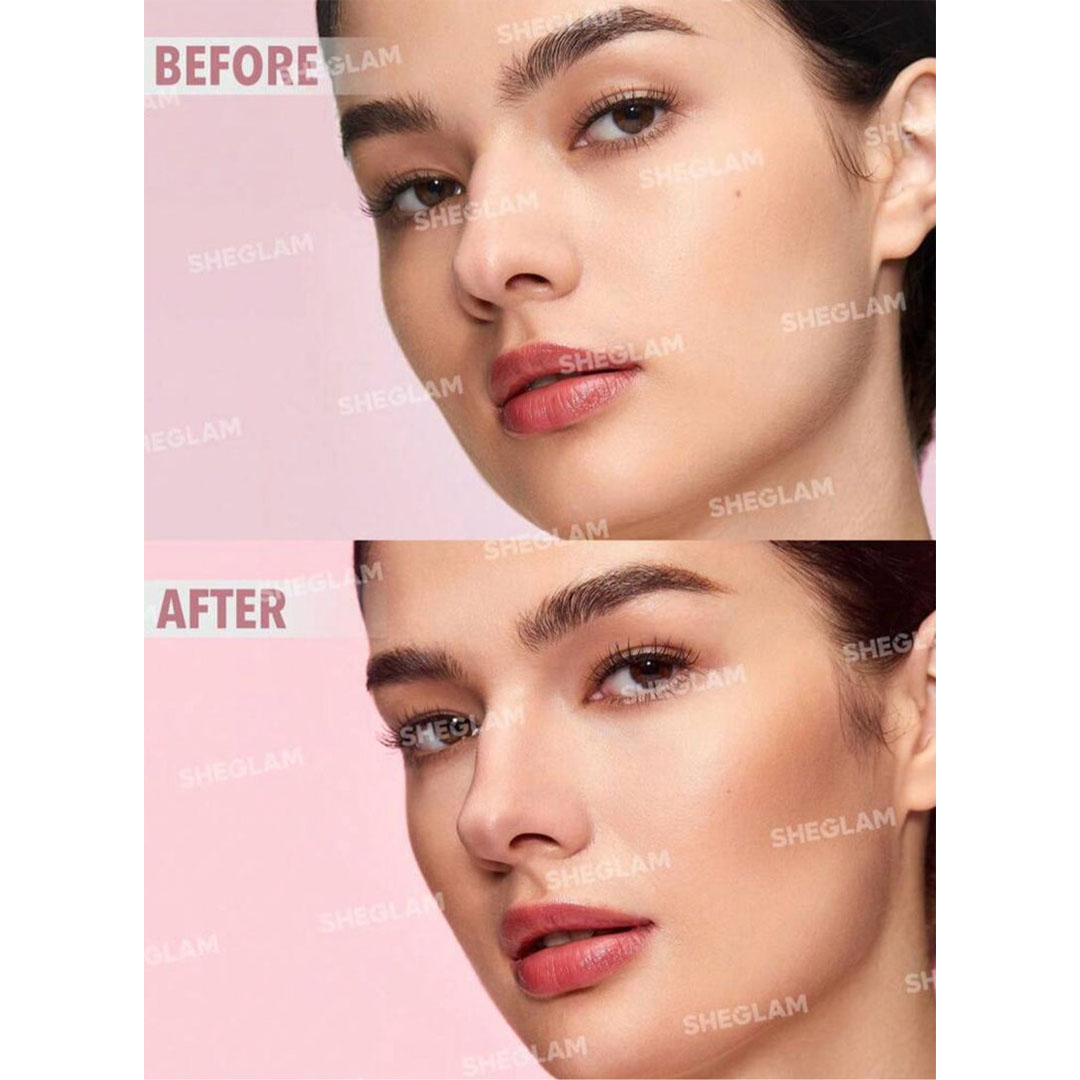 قلم تحديد الأنف 2 في 1 شي جلام - لون امبر