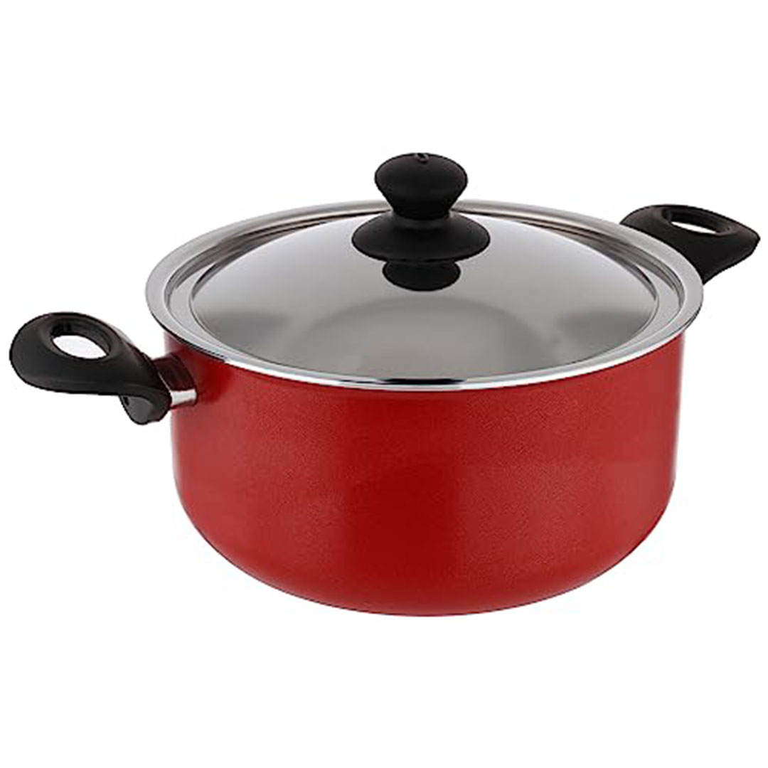 تروفال حلة تيفال - أحمر