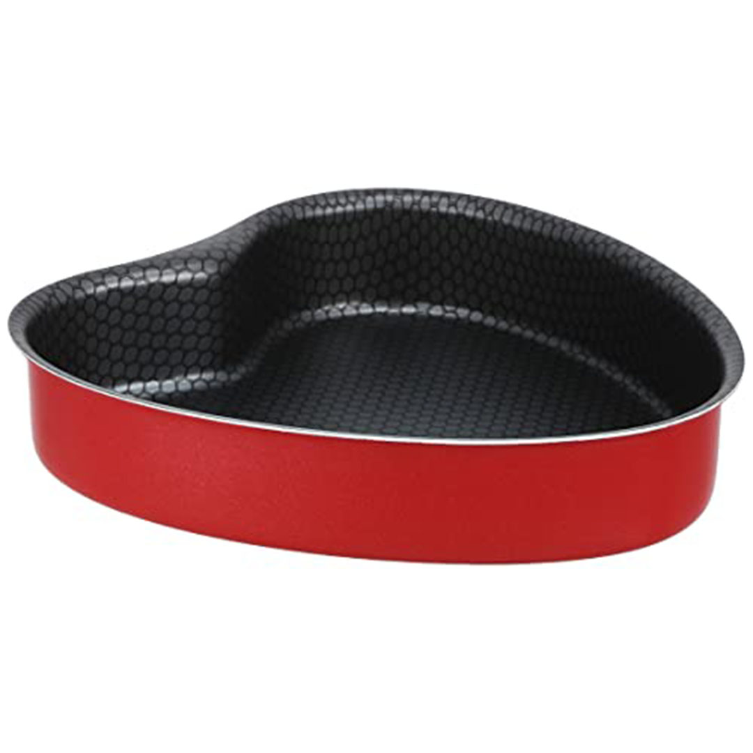 تروفال قالب كيك قلب - أحمر