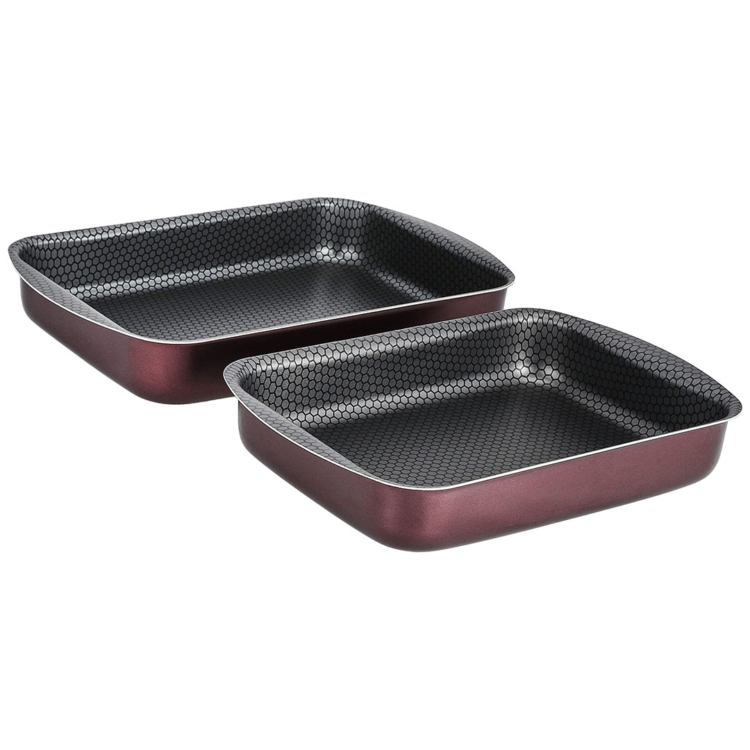 صينية فرن مستطيلة من تروفال - 2 قطعة - نبيتي