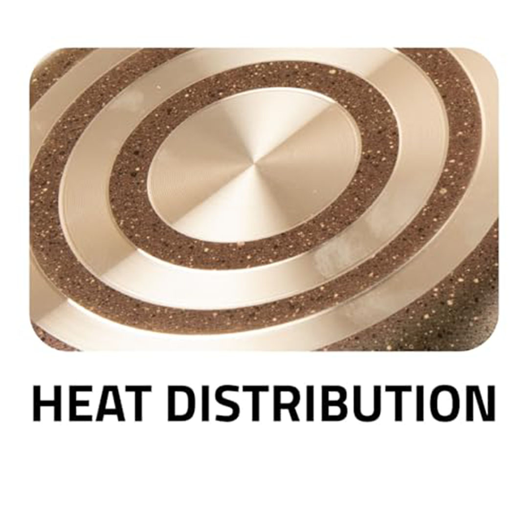 تروفال جرانيت بلاس مقلاية غويطة - مقاس 28 - بني