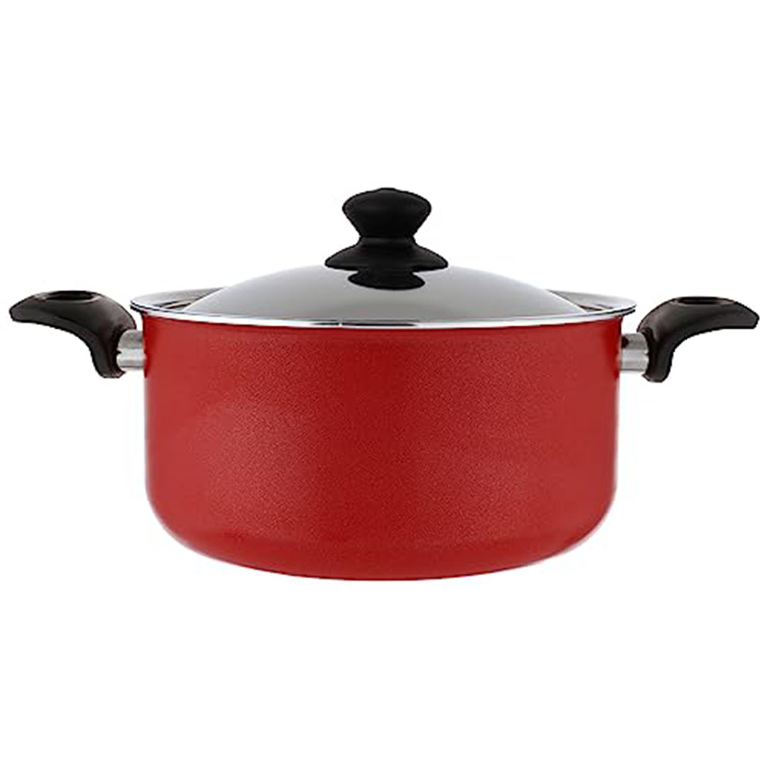 تروفال حلة تيفال - أحمر