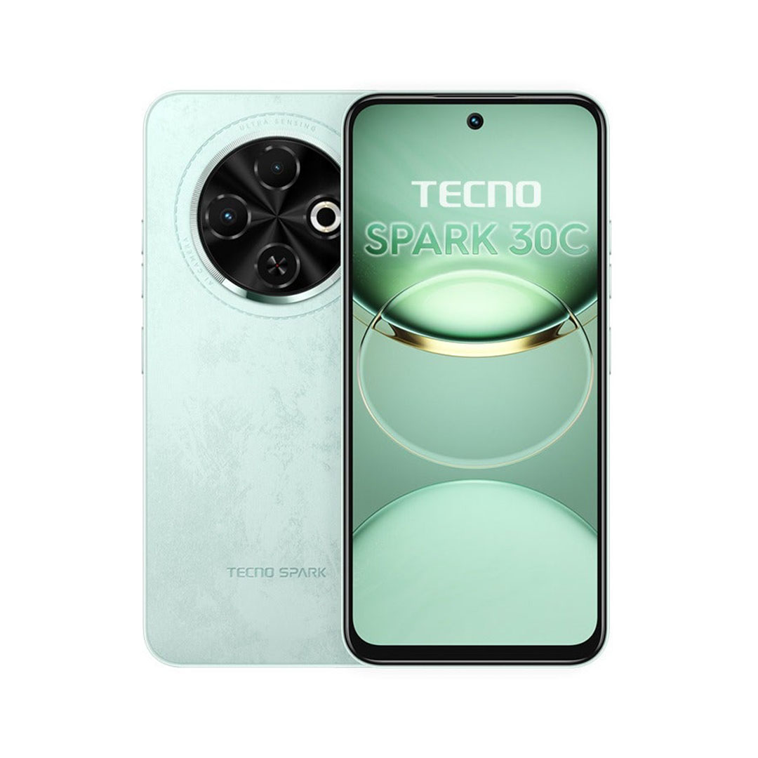 تكنو Spark 30C - شريحتين - 256/8 جيجا - 4G LTE - أخضر سحري