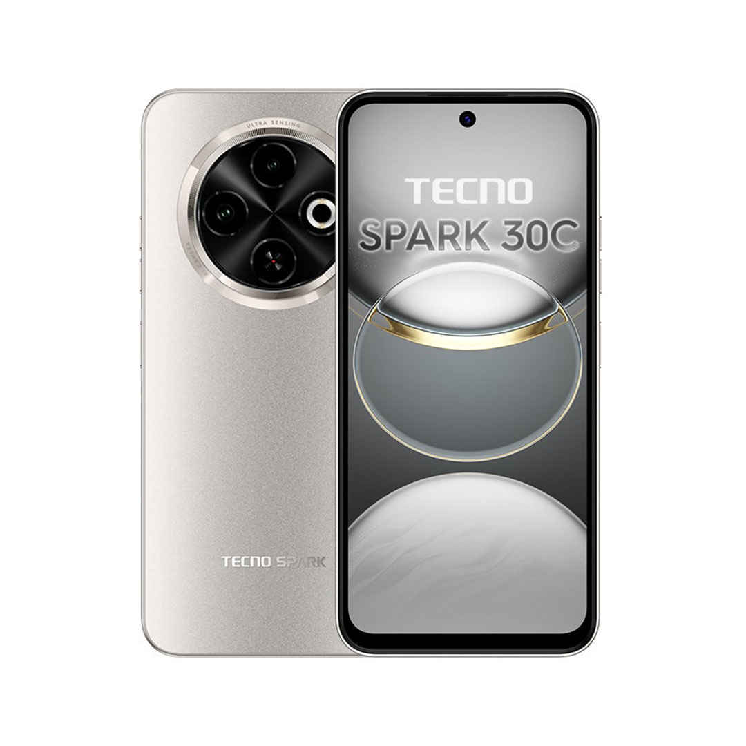 تكنو Spark 30C - شريحتين - 256/8 جيجا - 4G LTE - ذهبي تيتانيوم