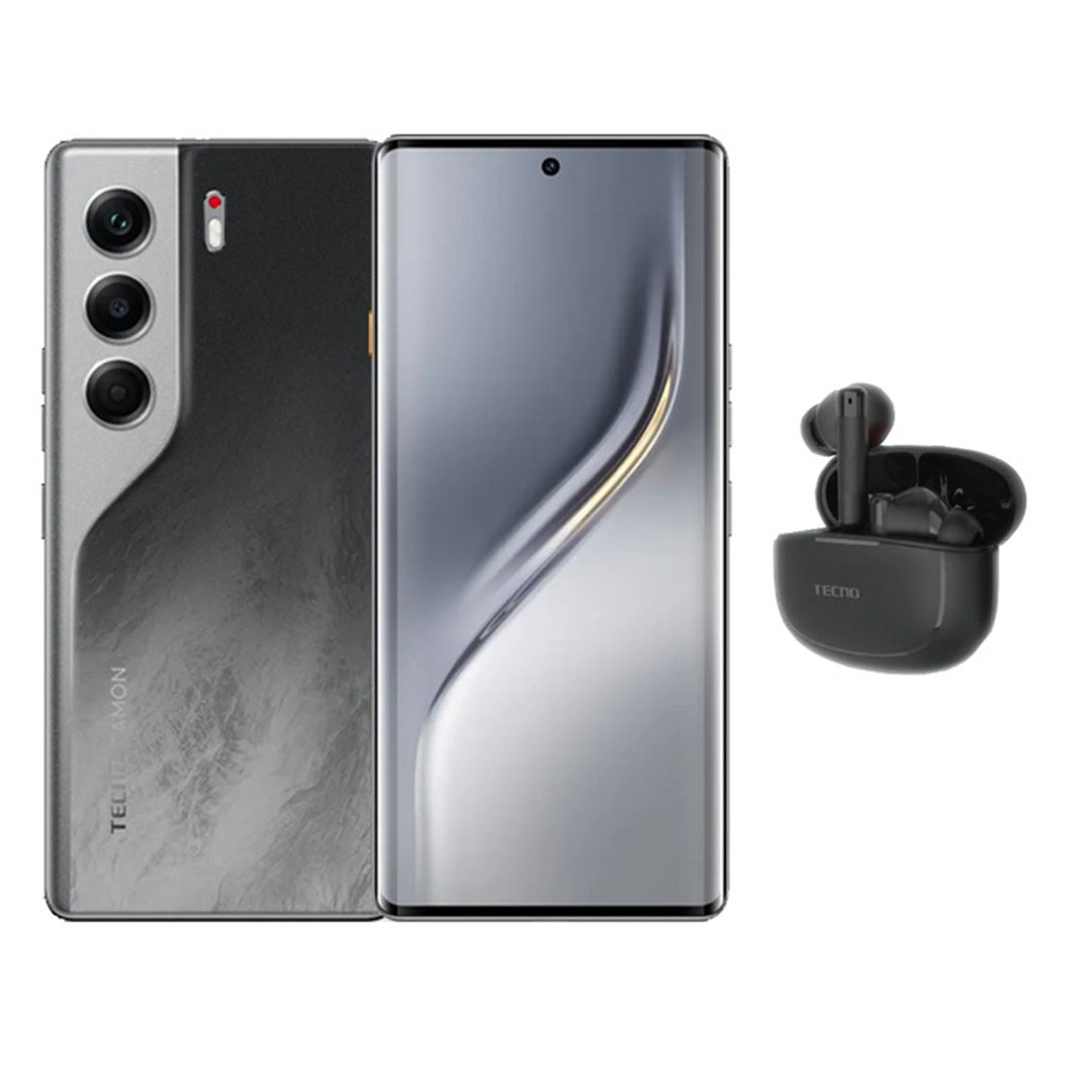 تكنو كامون 40 برو - 12/256 - 5G - أسود جلاكسي