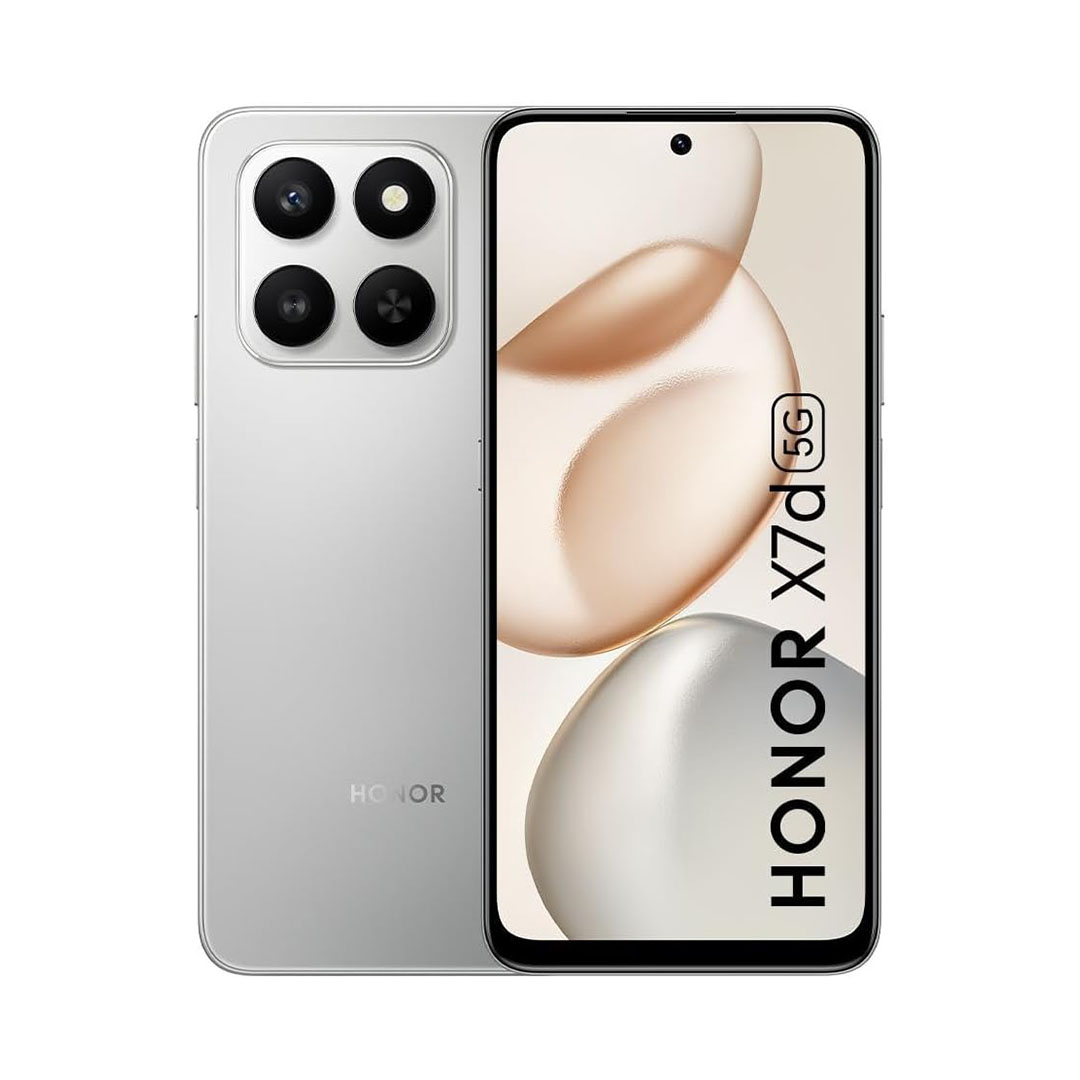 هونر X7d موبايل - رامات 8 جيجا - 256 جيجا بايت - 5G - سيلفر