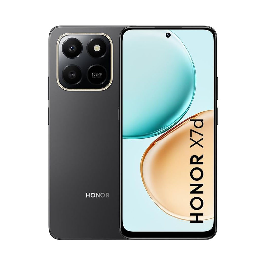 هونر X7d موبايل - رامات 8 جيجا - 256 جيجا بايت - 4G - أسود