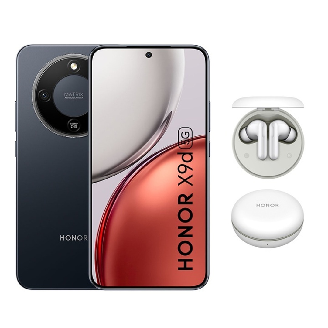 هونر X9d موبايل - 256/12 جيجا - أسود منتصف الليل - سماعة Earbuds A Pro هدية