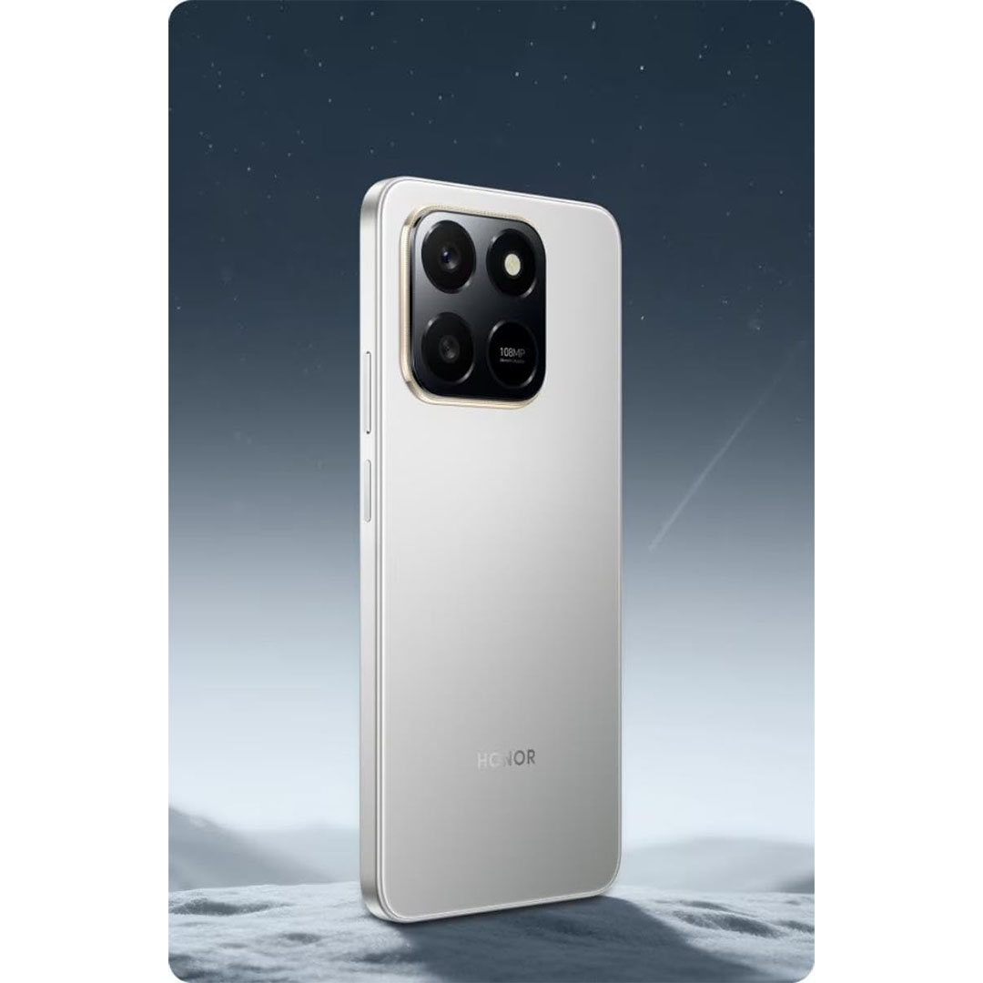 هونر X7d موبايل - رامات 8 جيجا - 256 جيجا بايت - 5G - سيلفر