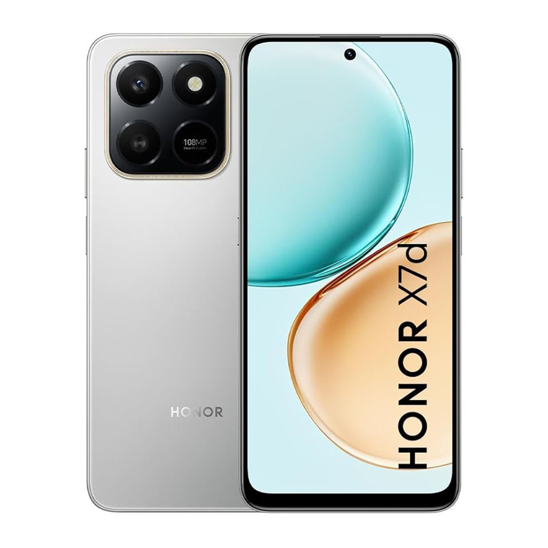 هونر X7d موبايل - رامات 8 جيجا - 256 جيجا بايت - 4G - سيلفر