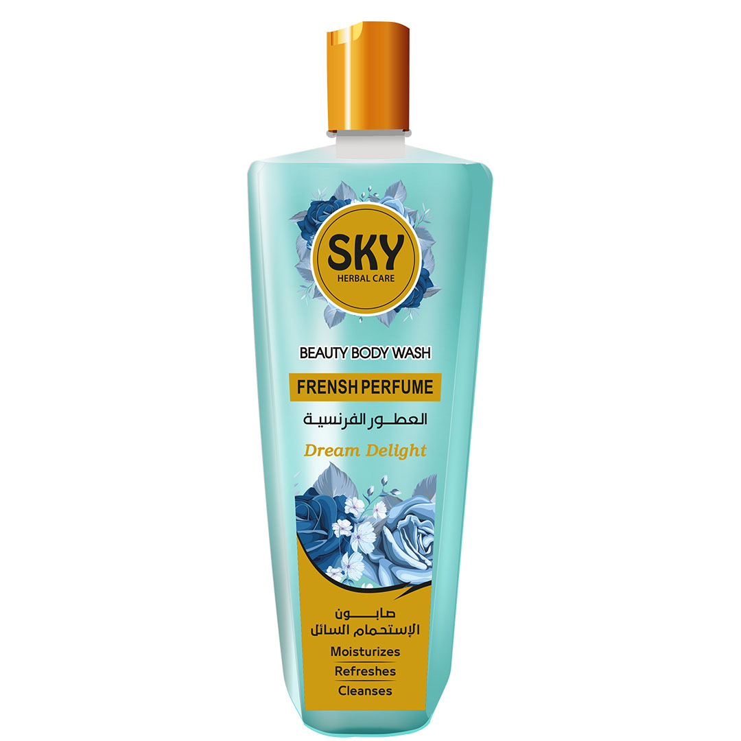 سكاي صابون استحمام برائحة العطور الفرنسية -  1 لتر