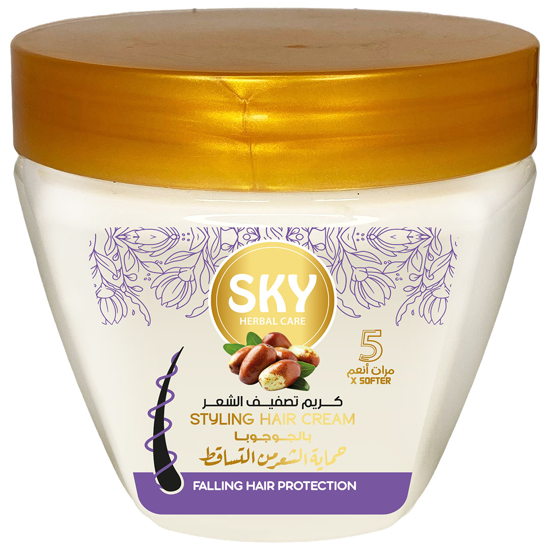 سكاي تصفيف كريم تصفيف الشعر بزيت الجوجوبا - 250 جرام