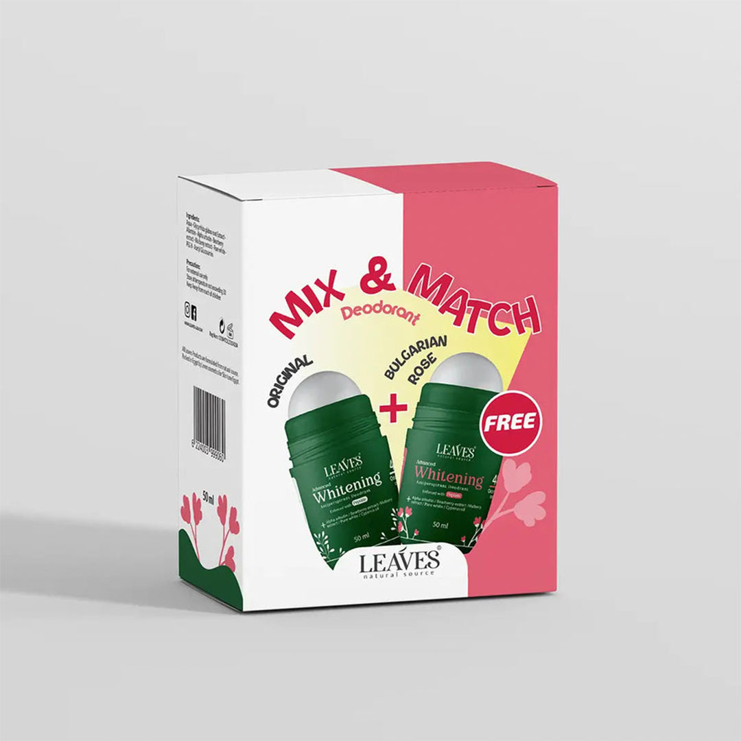 مزيل عرق من ليڤز رائحة أوريجينال + ورد بلغاري - 50 مل + 50 مل