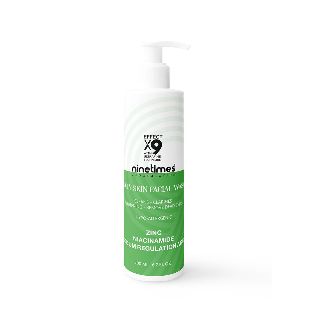 غسول البشرة الدهنية ناين تايمز - 200 مل