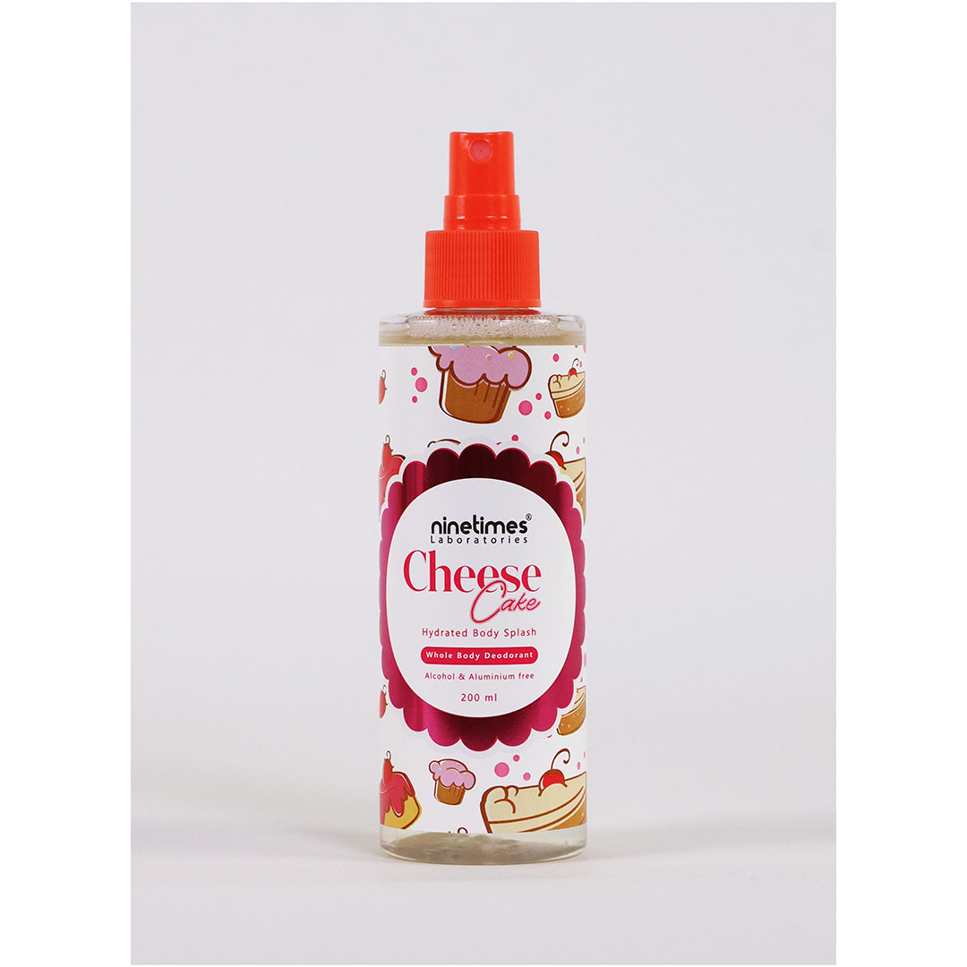 ناين تايمز بادي سبلاش - تشيز كيك - 200 مل