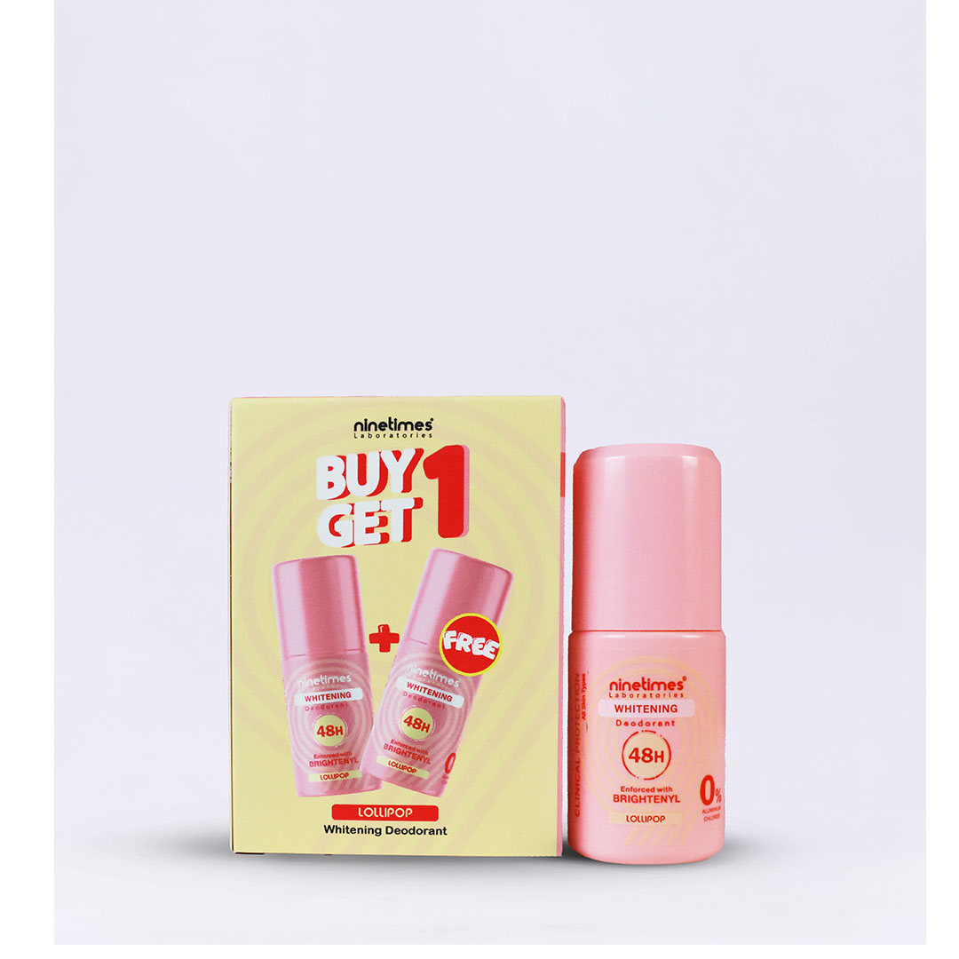 نايمن تايمز مزيل عرق - لوليبوب - 1+1 قطعة