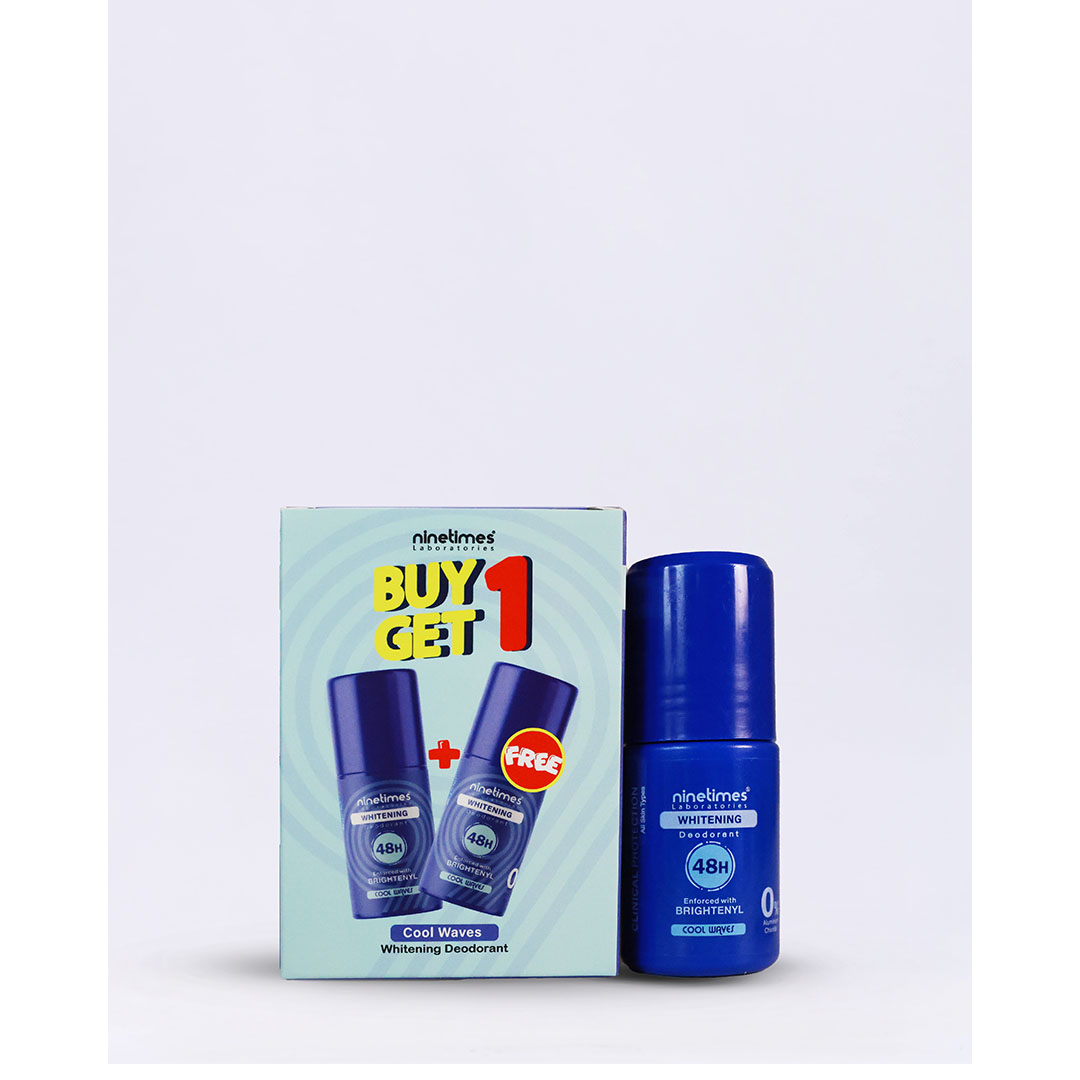 نايمن تايمز مزيل عرق - كول ويفز - 1+1 قطعة